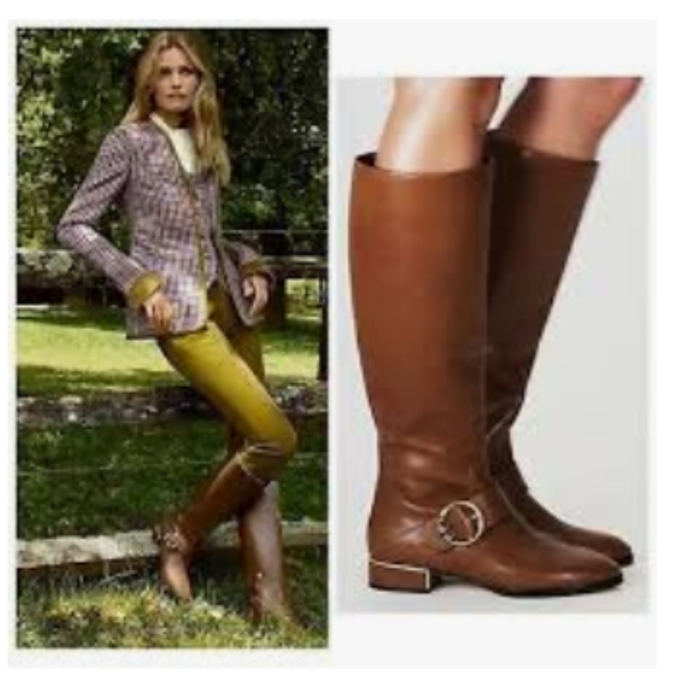 NIB Tory Burch Sophia Riding Boots 6.5